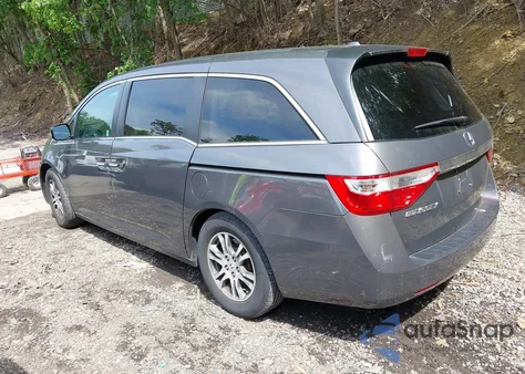 2013 Honda Odyssey Ex-L из США, поврежденный, VIN 5FNRL5H64DB041999